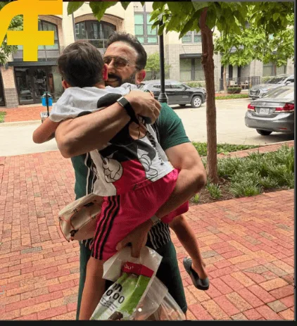 قصي خولي وزوجته واولاده