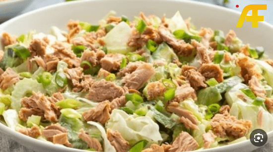 سلطة التونا والخضار