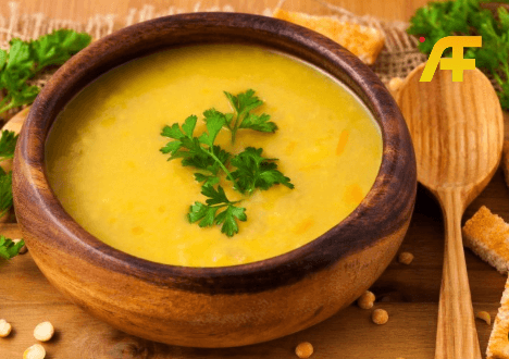 شوربة العدس الصفراء