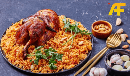 كبسة الرز بالدجاج المبسطة