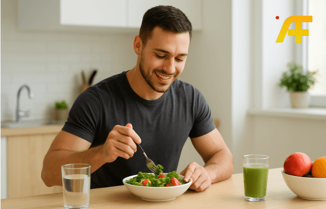 نظام غذائي لتنزيل الكرش للرجال