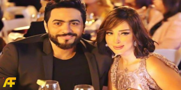 تامر حسني وبسمة بوسيل يثيران الجدل في عيد ميلاد نجلهما 2025: إليك كل التفاصيل