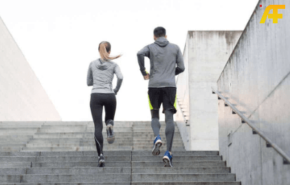 التسلق على الدرج