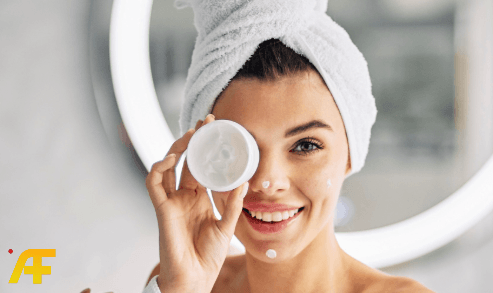 روتين العناية بالبشرة قبل النوم