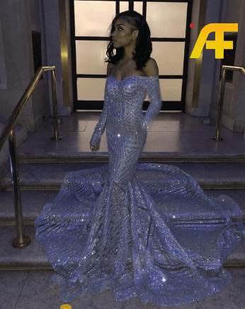 فساتين سهرة طويلة فخمة