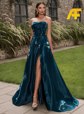 فساتين سهرة ناعمة