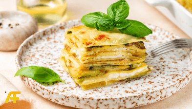 طريقة تحضير لازانيا بالخضار منخفضة السعرات الحرارية