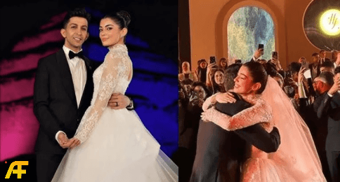 ماذا حصل في كواليس حفل زفاف هشام جمال وليلى زاهر؟