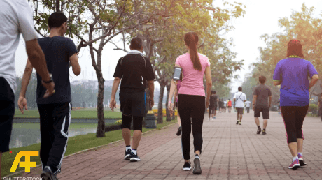 متى تظهر نتائج المشي على الجسم