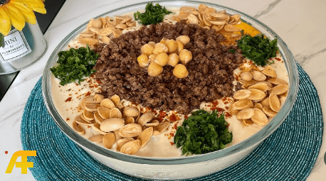 طريقة عمل فتة الحمص الحلبية