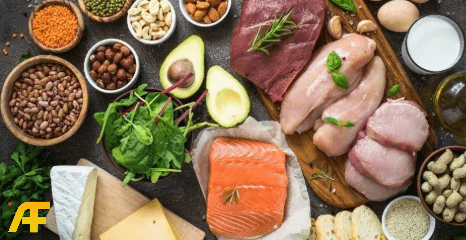 وجبات بروتين عالي