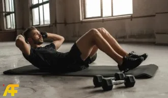 تمرين البطن أو الكرنش