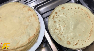 ما هي طريقة عمل كريب بدون بيض في الخلاط؟