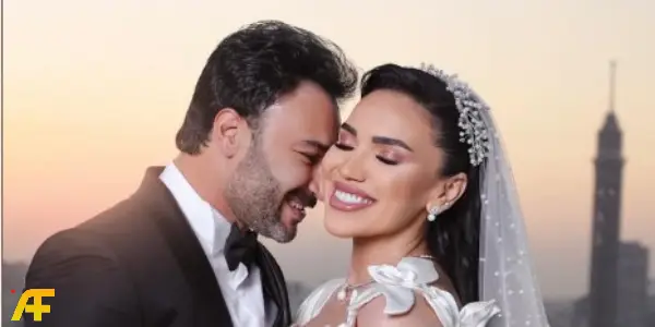 تفاصيل زفاف مي فاروق من محمد العمروسي