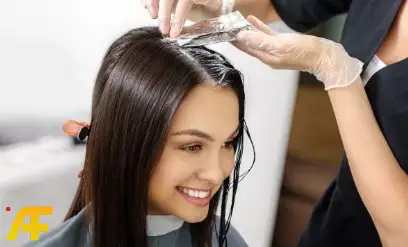 خلطة لتنعيم الشعر المصبوغ والتالف