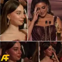 رد فعل بيسان اسماعيل على فوز أنغام