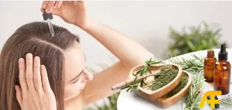 زيت إكليل الجبل للشعر